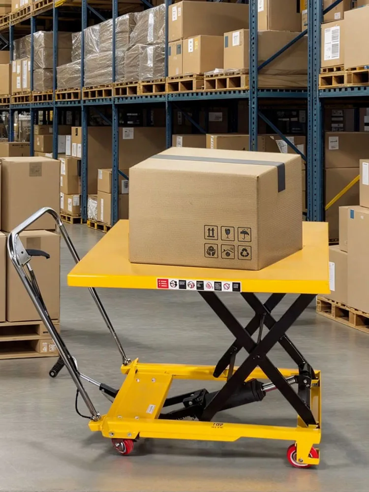 Hubtischwagen mit Hubtisch, hydraulischer Hubwagen für die Materialhandhabung