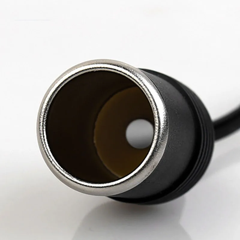 1PCS 12-24V EC5 To Car Cigarette Lighter Socket Adapter Full Copper Wire PVC Plastic Car Power Connector For Auto Vehicle