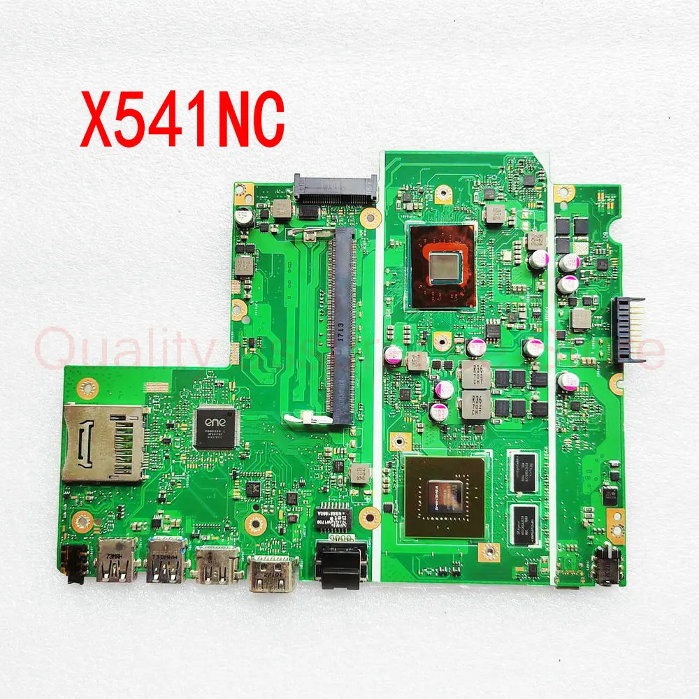 X541NC Notebook X541NC Mainboard For ASUS X541N A541NA A541NC R541N F541N Laptop Motherboard REV 2.1 N3450 CPU 100% Test