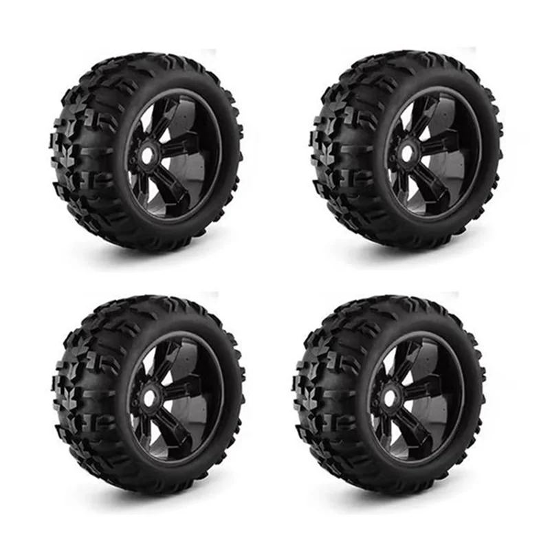 4 قطعة 150 مللي متر RC عربات التي تجرها الدواب الإطارات شاحنة الإطارات عجلة الإطارات 17 مللي متر عرافة RC سيارة