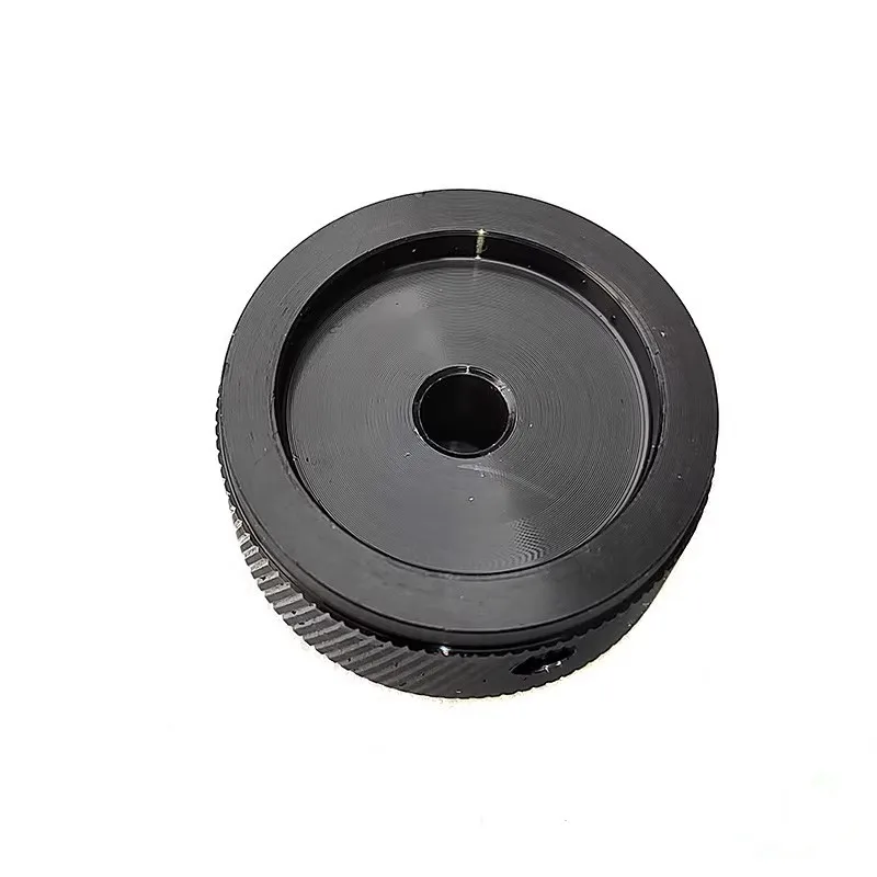 Black Diameter 34mm Height 17mm Full Aluminum Solid Figure HIFI Audio Amplifier Volume Potentiometer Knob