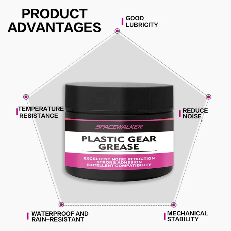 Plastic gear grease，reduces noise, and extends the service life of accessories， is suitable for gears, motors, 3d printers