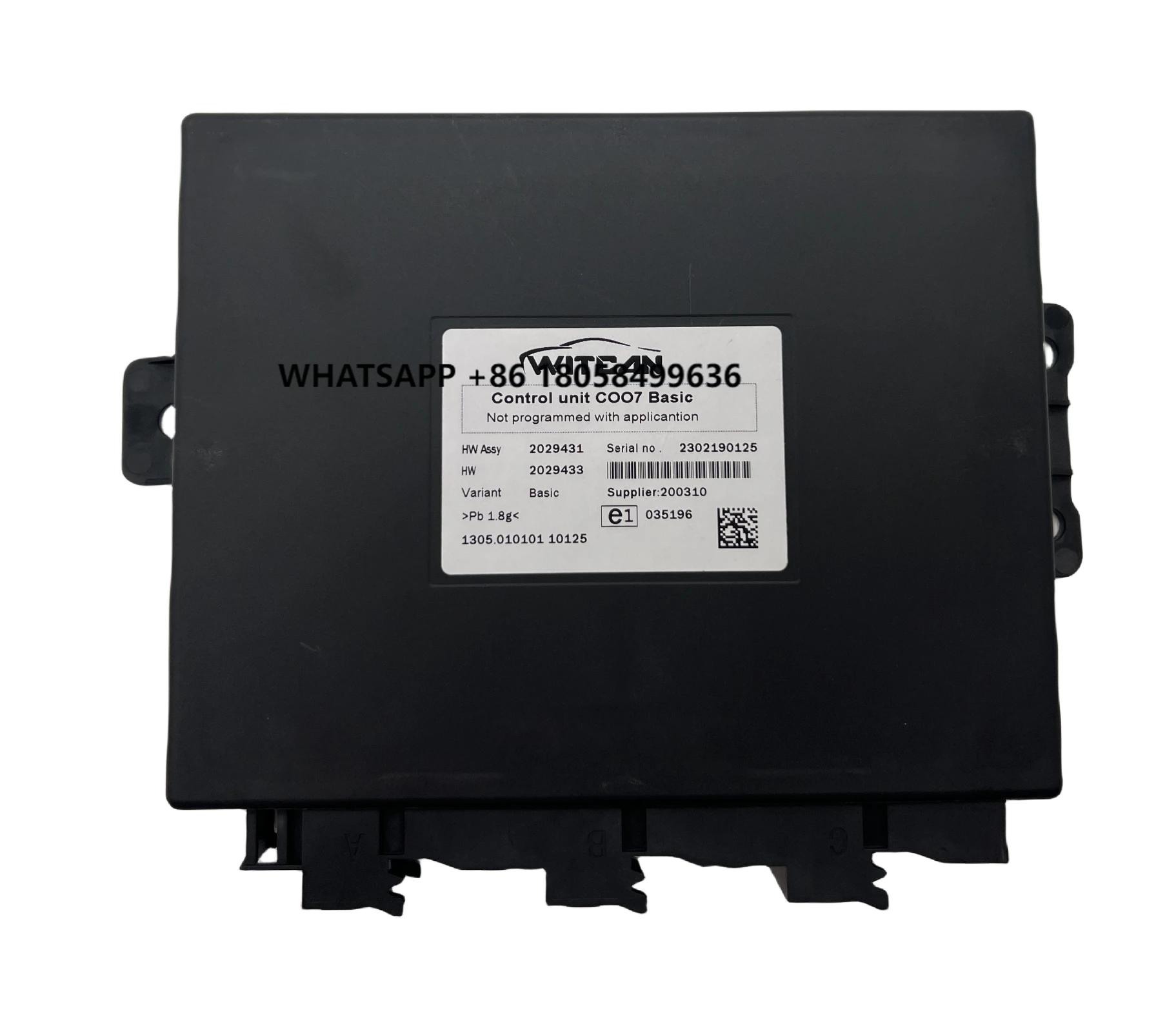 

Hot Selling Electronic Control Unit COO7 2029431 2161836 for Scania Truck