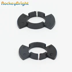 Rockeybright H1 headlight LED adapter base clip for Honda Civic CR-V Accord Odyssey H1 LED bulb holders adaptors bulb socket