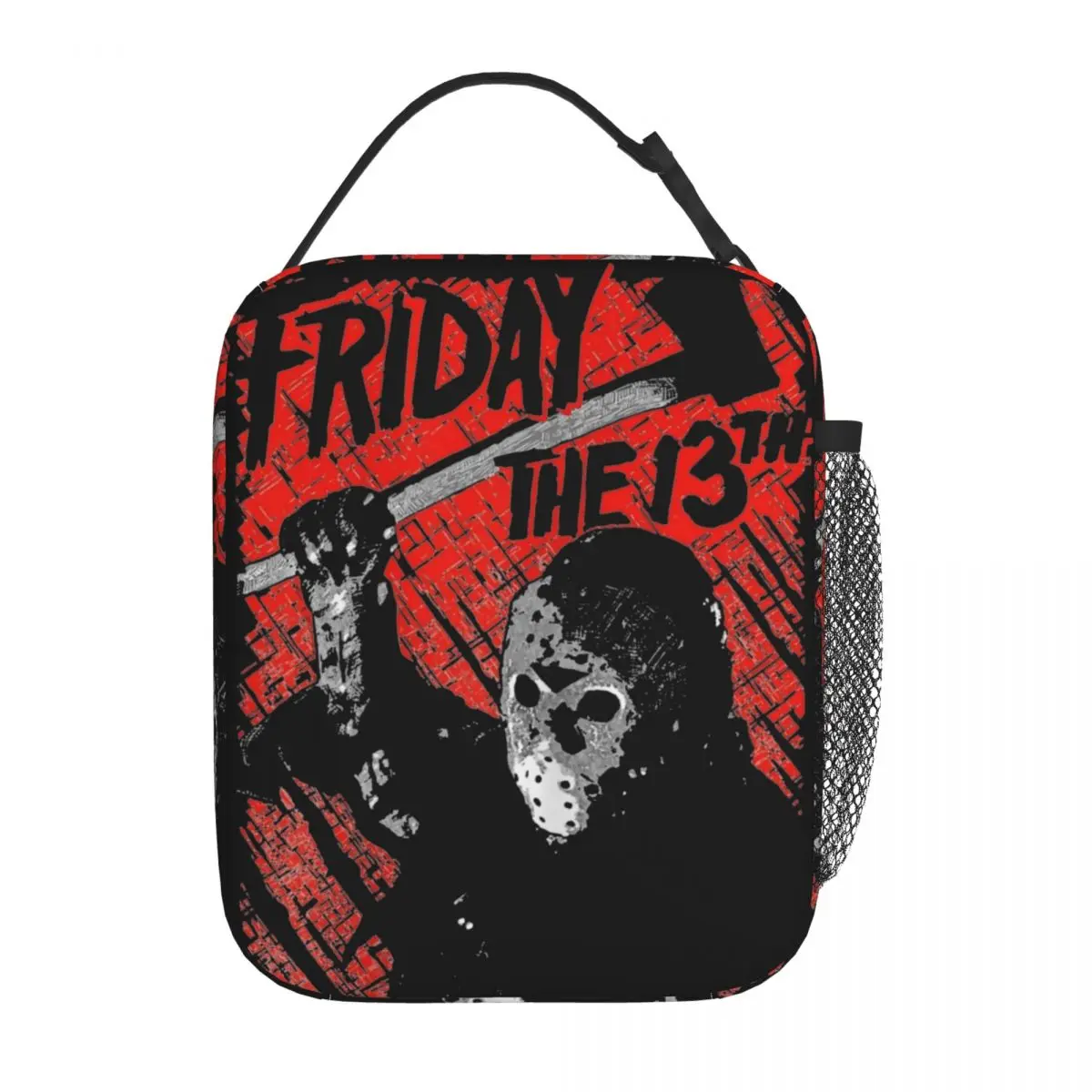 Izolowana torba na drugie śniadanie Friday 13th Thirteenth Horror Jason Voorhees Storage Food Box New Cooler Thermal Bento Box For School