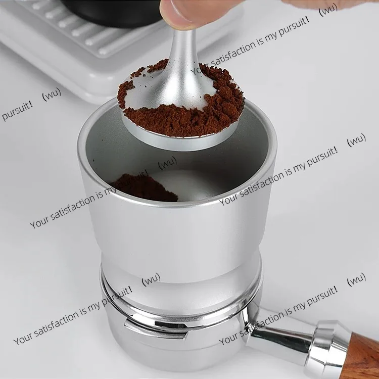 Coffee powder connector handle cup powder drop device ek43 bean grinder measuring cup 515358mm portable design