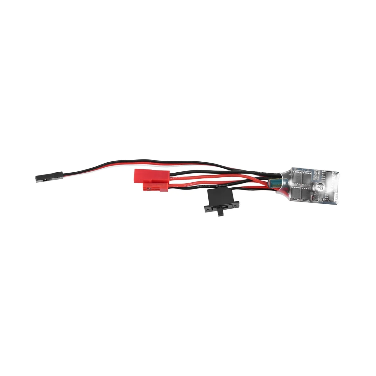 RC Car Brake 35A Brushed ESC Two Way Motor Speed Controller for 1/16 1/18 1/24 Car Boat Tank