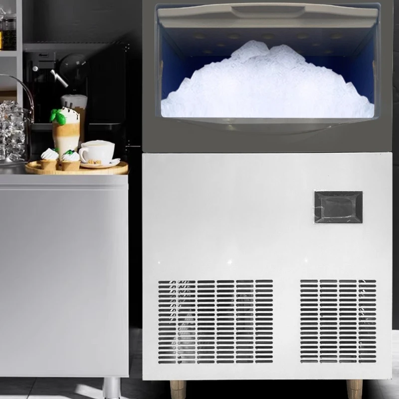 Integrated fully Ice Maker automatic restaurant dish Ice Maker presentation Commercial Furniture Macchina del ghiaccio ZYZBJ60