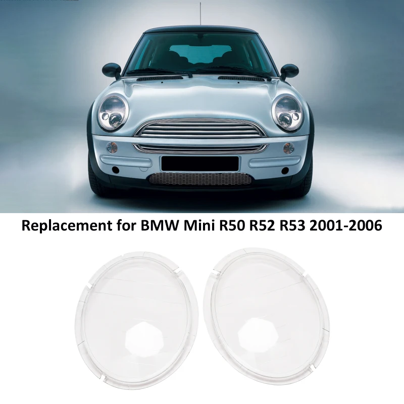 

Крышка объектива передней фары Автомобильная левая фара крышка объектива Замена для BMW Mini R50 R52 R53 2001-2006 поликарбонатный материал крышка объектива передней фары