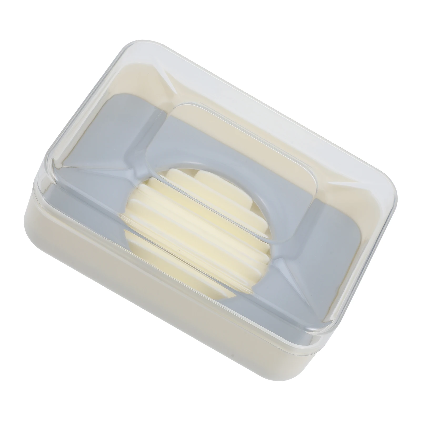

Travel Sealed Soap Box Leak Proof Portable Lightweight Soap Container Compact for Outdoor Bathroom Gym Camping Hiking