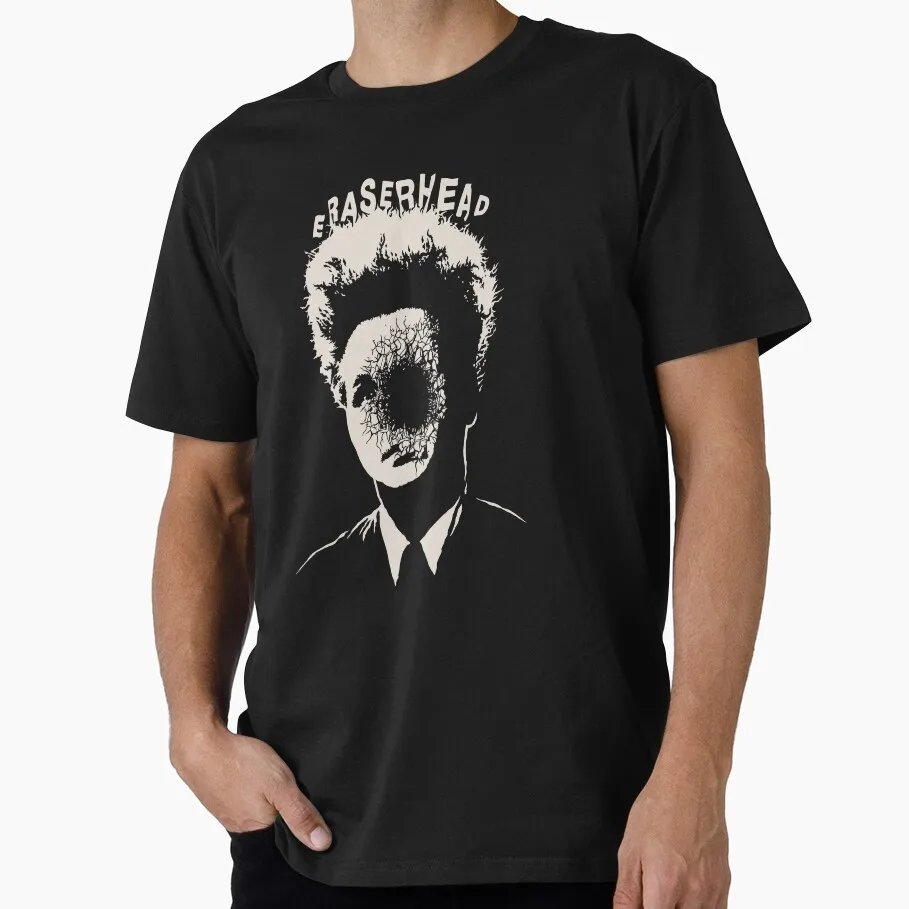 

ERASERHEAD 70s surreal movie Gift t shirt for David lynch fan 100% cotton print clothes Men's All size S-6XL tops