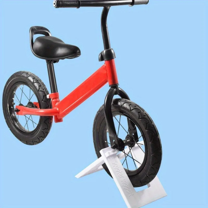 1pc Balance Bike Stand Holder, Kick Scooter Parking Rack, Bicycle Display Support, Fixed Frame for Wheels, Durable Construction view 3