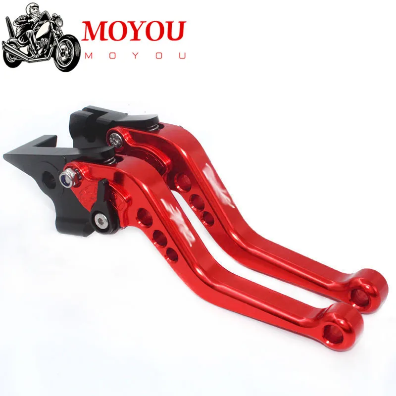 For 125Duke 200Duke 250Duke 390Duke Duke 125 200 250 390 Motorcycle short Adjustable brake clutch lever With LOGO DUKE