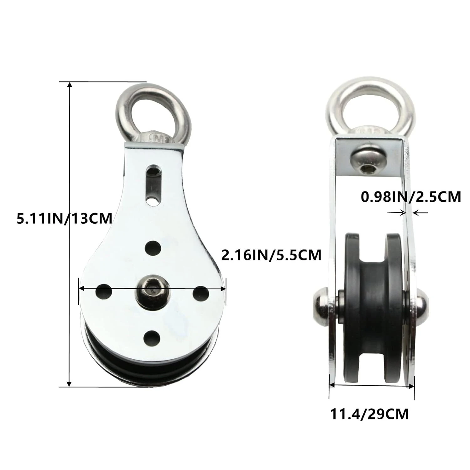 Fitness Loading Lifting Pulley Training Edelstahl Mute Strength Trainer Heavy Bearing Workout Equipment Home Gym – Detail 5