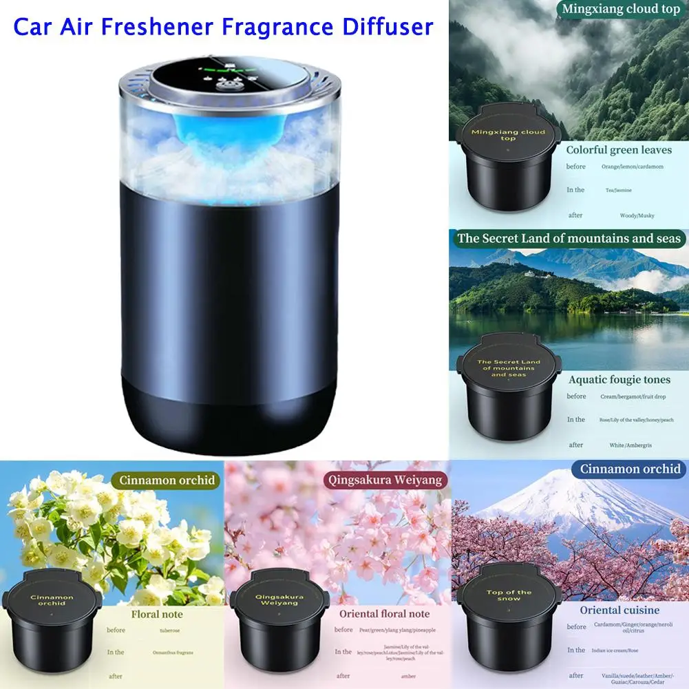 Car Fragrance Supplement Liquid Supplem Snowy Summit MyStic Mountains Car Diffuser Air Freshener Accessories