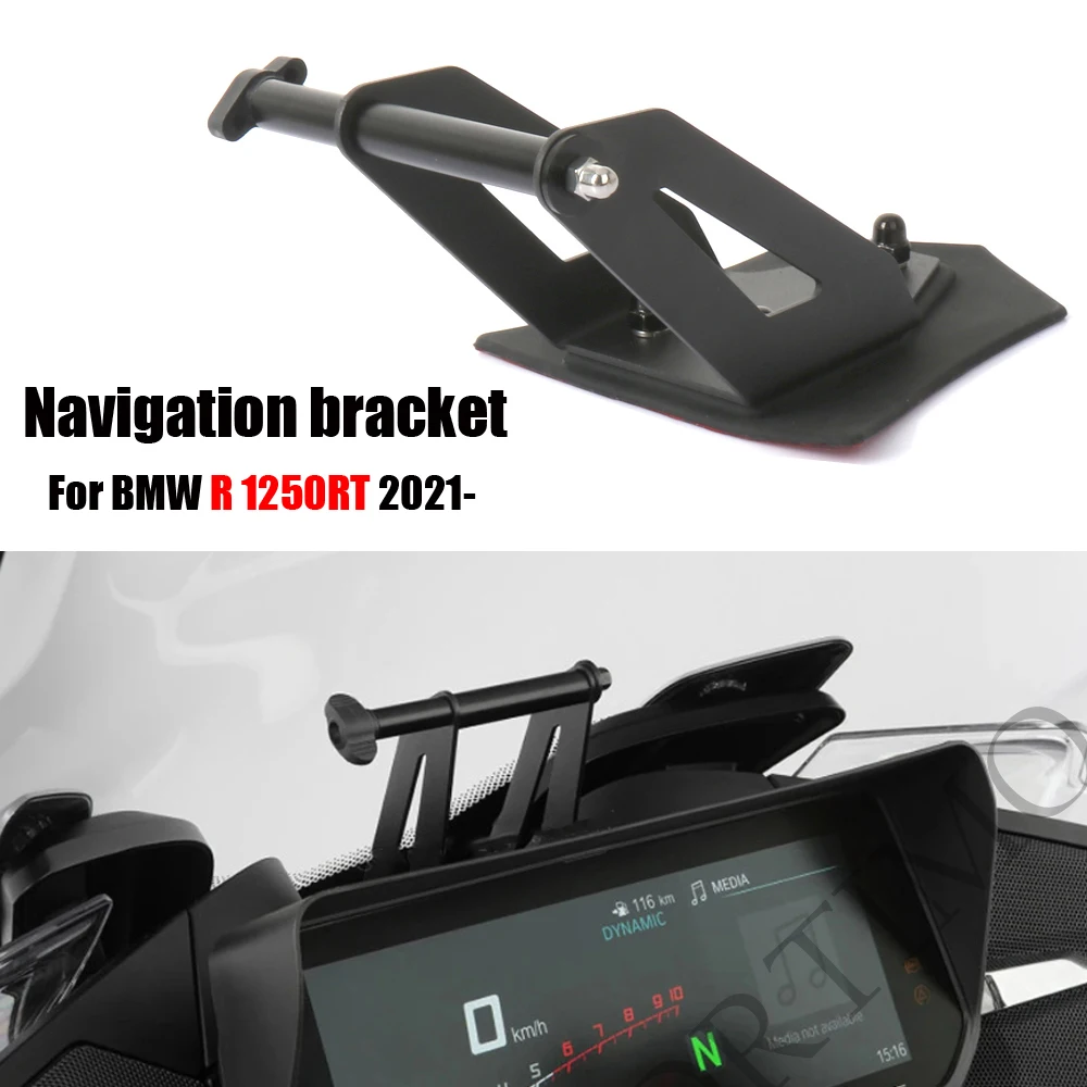 New For BMW R 1250 RT R1250RT 2021 2022 2023-Motorcycle Navigation Bracket GPS Mount Device Carrier SMART PHONE Adapt Holder