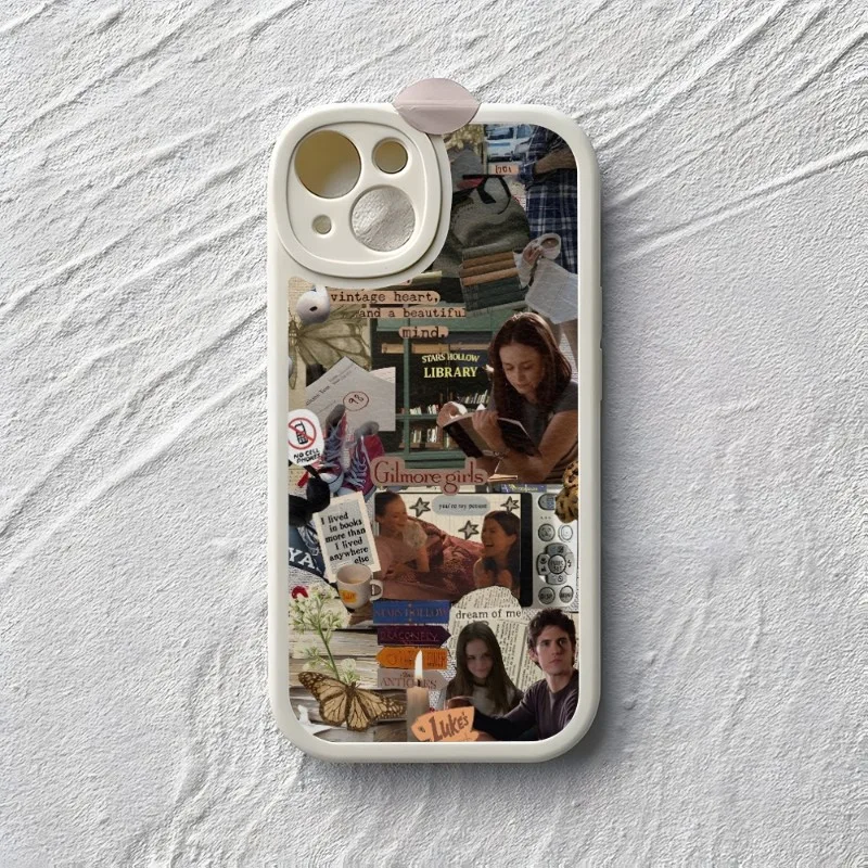 Gilmore Girls Phone Case For Iphone 14 13 12 Pro Max 11 Mini X Xr Xs 7 8 Puls Lambskin Silicone Cover