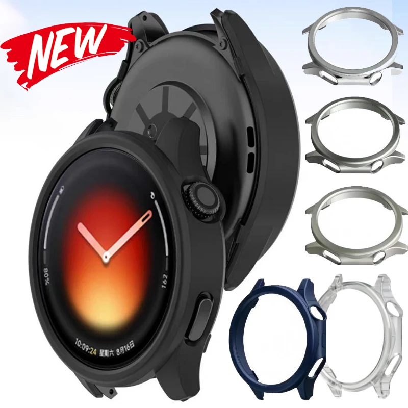 Hollow PC Watch Shell For OnePlus Watch 4/For OPPO Watch X3  Durable PC Screen Protector Simple Case High Quality Hard Cover