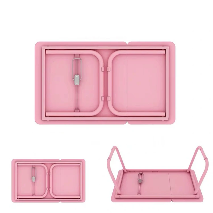 Portable Folding Laptop Bed Computer Desk Desktop Height Adjustable Lazy Small Desk Home Bedroom