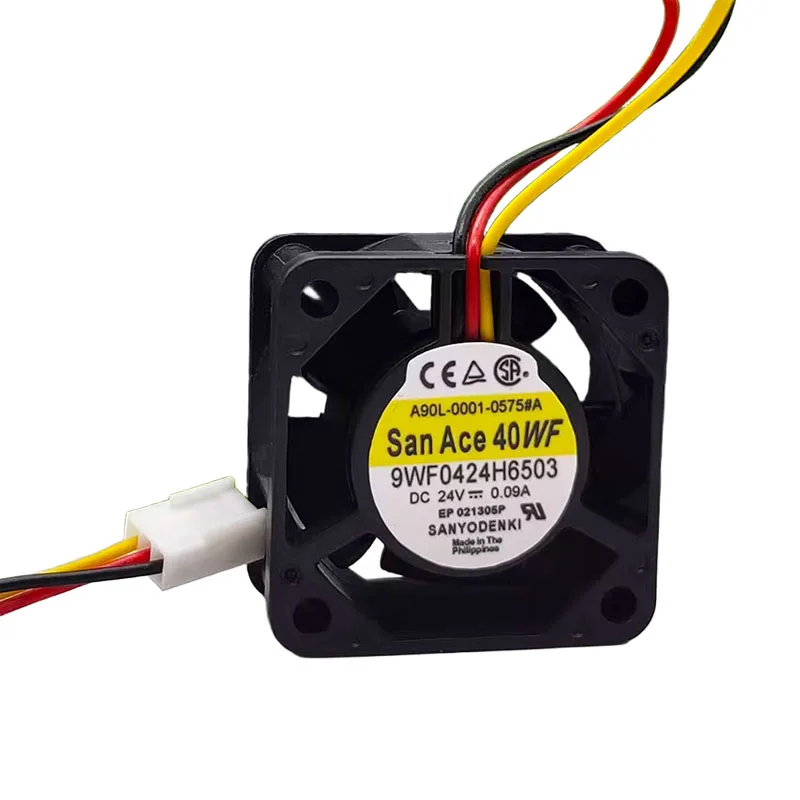 

NEW ORIGINAL 9WF0424H6503 A90L-0001-0575#A 24V 0.09A 4020 40x40x20mm COOLING FAN RADIATOR