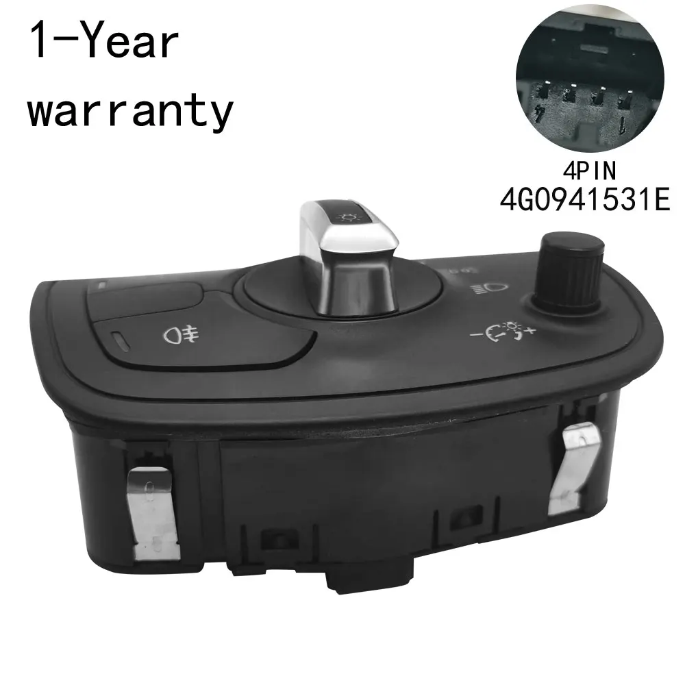 

Headlight switch For Audi A6 S6 2011-2018 RS6 2013-2018 A7 2011-2018 RS7 2014-2018 A6L 2012-2019 4G0941531E 4G0941531AL