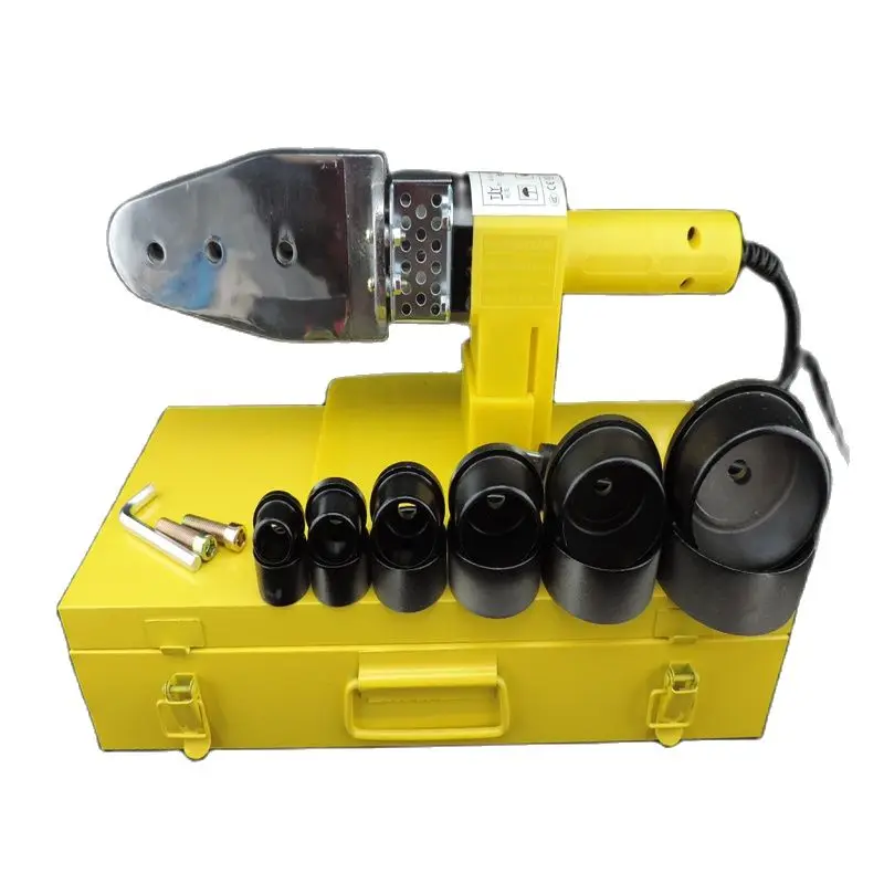 New 20-63mm Plastic PPR Pipe Welding Machines Thick Non-stick Die  Power 800W PPR Electronic Temperature Control Fuser