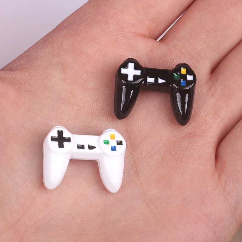 Dollhouse Miniature Simulation Gamepad, Game Controller Model, Living Scene Decor, Doll House Acessórios, 1:12, 1Pc