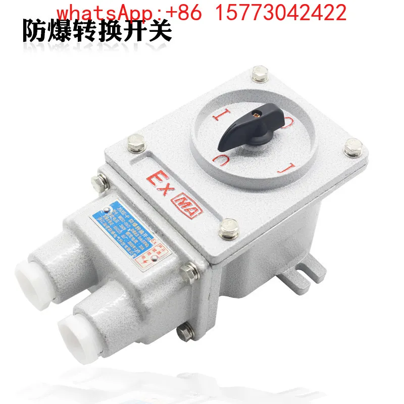 Explosion-proof transfer switch BHZ51-10A/25A series/Explosion-proof combination switch/Explosion-proof reverse switch IICT6