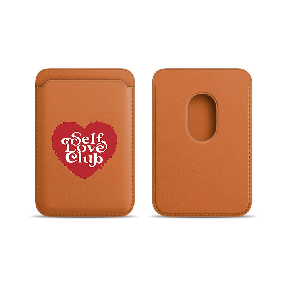 Self Love Club Leder-Kartenetui Handyhülle Kartenhalter für Magnetische Hülle Geeignet für alle iPhone Magsafe Karten-Handy-Rückseiten-Taschen – Detail 11