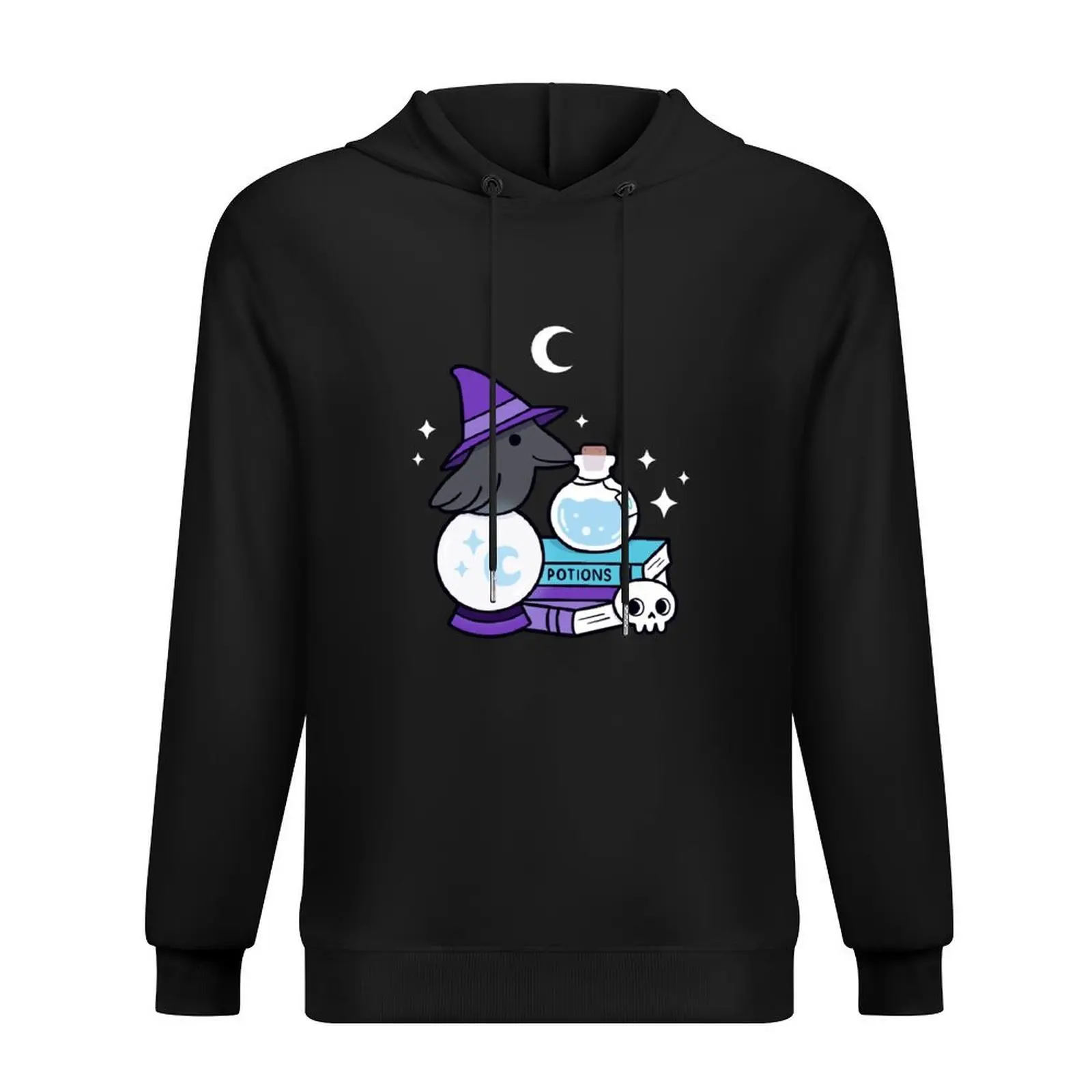 

Raven Familiar // Black Nikury Hoodie fashion men clothes for men autumn jacket men men's sweat-shirt hoodies for