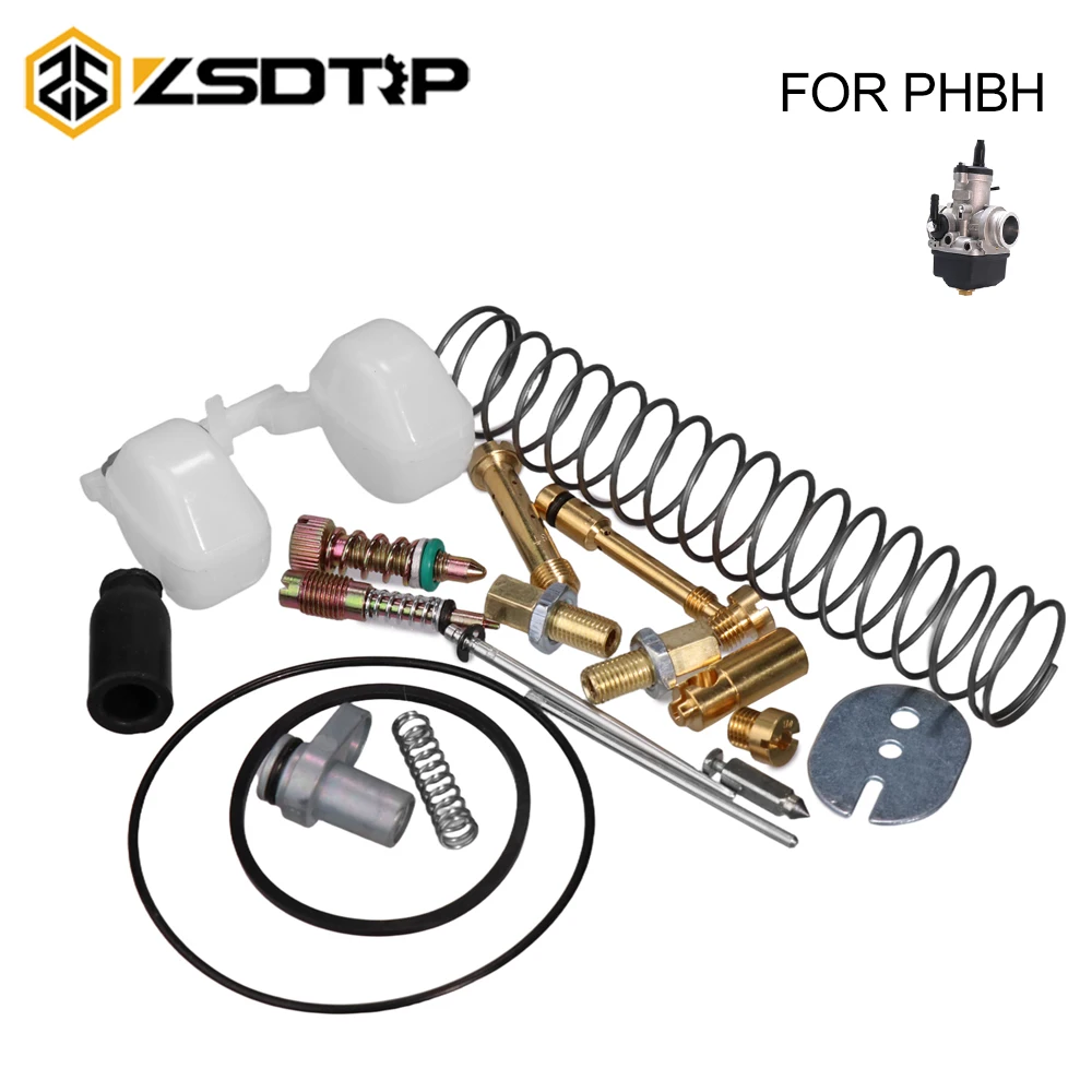 

ZSDTRP Сменные аксессуары для мотоциклов, карбюратор, поплавковая дроссель, распылитель, ремонтный комплект для PHBE/PHB/PHBH/PHBL/PH/PHM