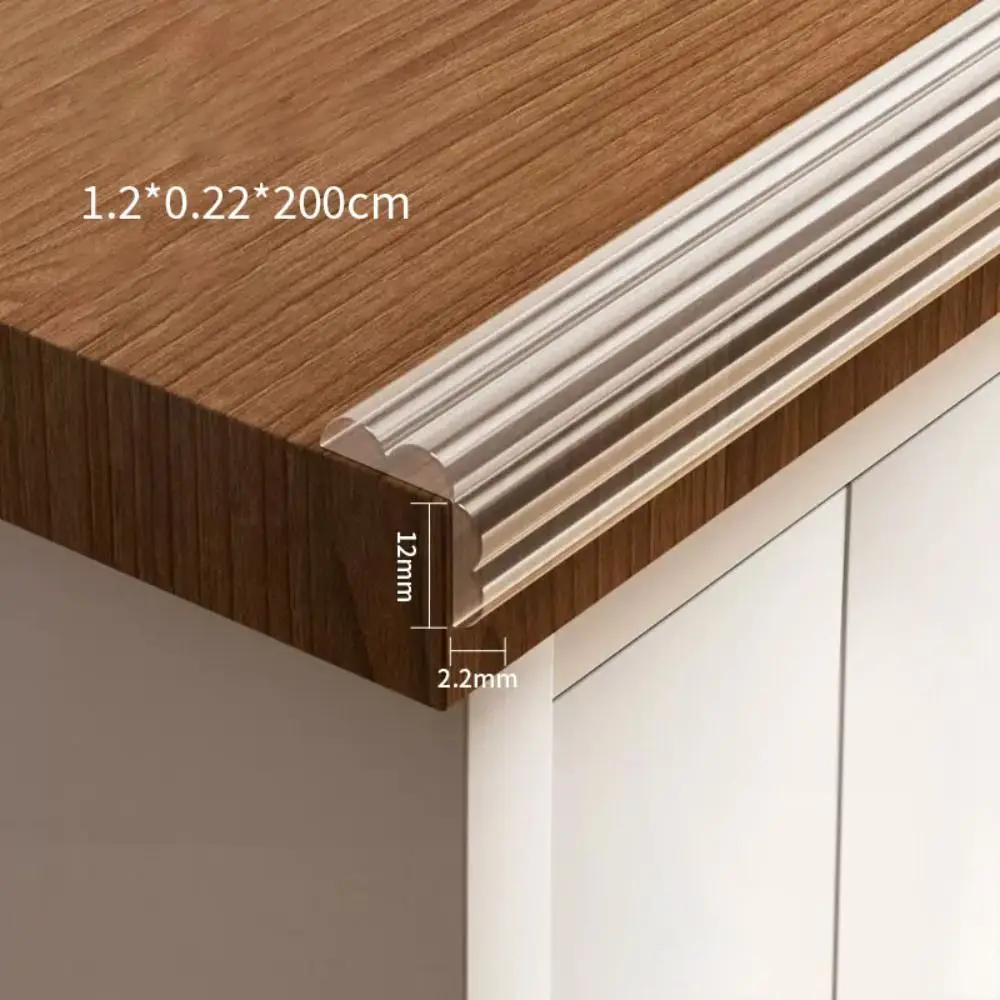 

Invisible Anti Collision Baby Proofing PVC Transparent Corner Guard Strip Cabinet Kids Safety Airbag Furniture Bumper