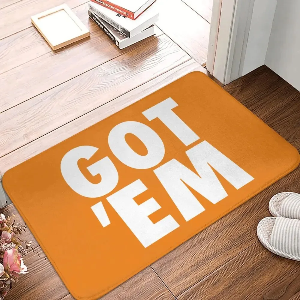 Got Em الجبهة الكلمة حصيرة ترحيب مدخل ممسحة حمام داخلي عدم الانزلاق المطبخ البساط المرآب المرحاض ديكور المنزل مسند القدم