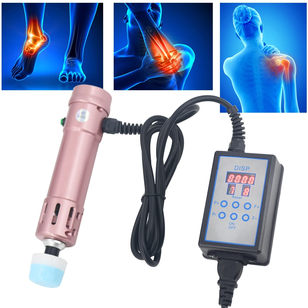 Shockwave Therapy Machine 2 IN 1 Professional Shock Wave Chiropractic Tools For Waist Pain Relief Relaxation Massager 2025 New