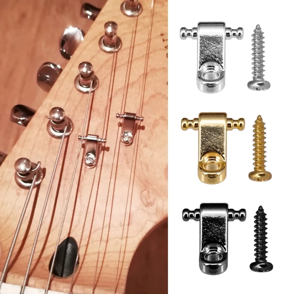 High Quality Mounting Guitars Accessories Roller String Trees Strings Retainer Electric Guitar Parts Tree Guide