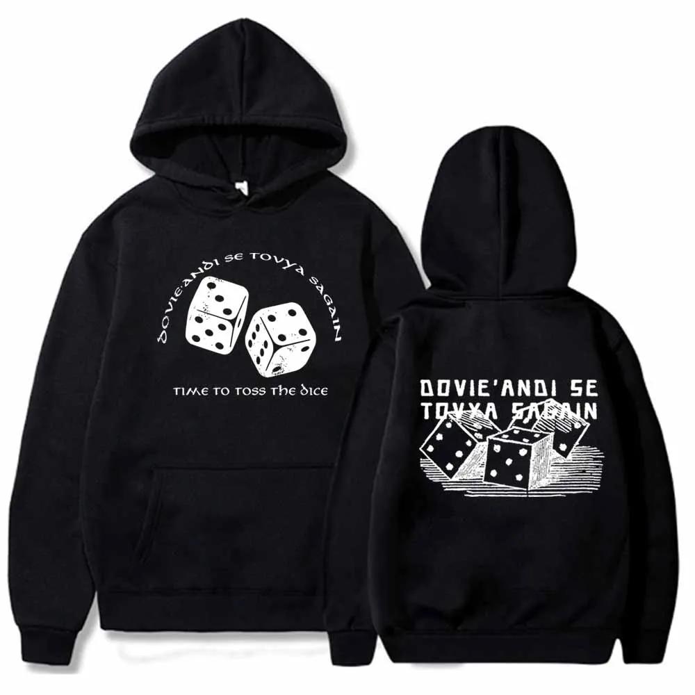 Wheel of Time Time To Toss The Dice 2023 Printed Hoodies Pullover Hoodie Sweatshirt Streetwear Autumn Winter