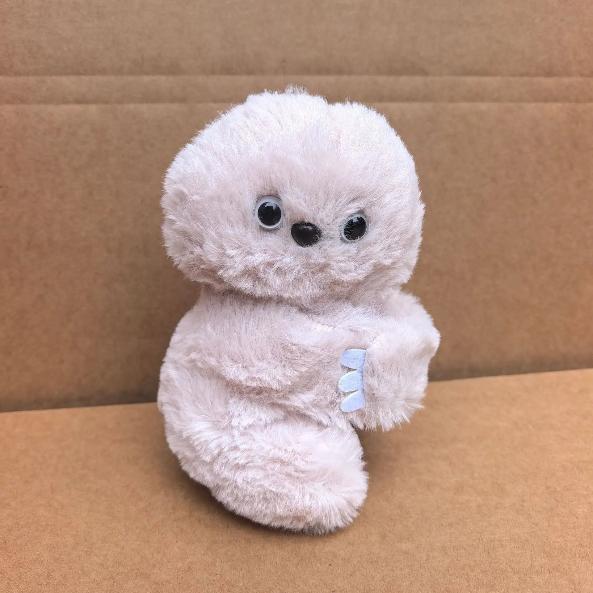 Mirumi Shy Cute Pet Plush Robot Emotional Companion Bag Plush Pendant No Sound Soft Stuffed Doll for Kids Girls Birthday Gift view 5