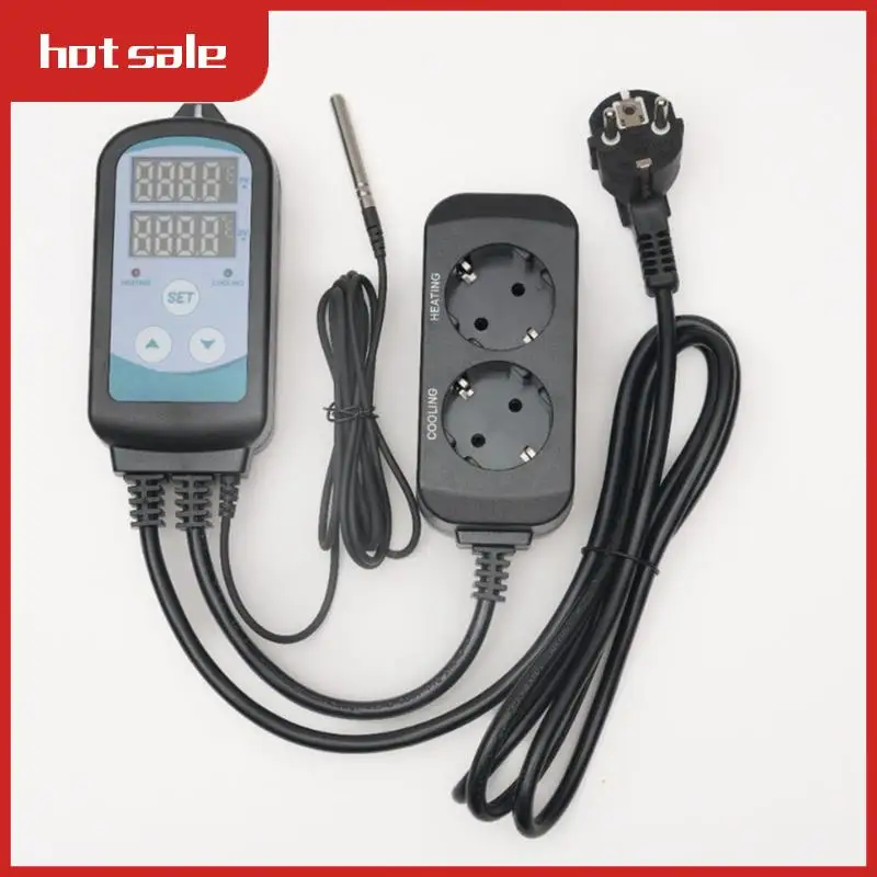 

A52I-HMT-2 European Standard Thermostat, Planting Temperature Control, Digital Temperature Controller EU Plug