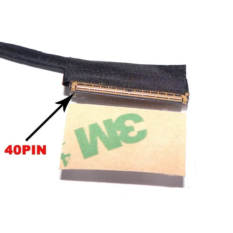 Replacement Laptop LVDS LCD Video Cable 40PIN For Dell Inspiron 15 7000 7537 0DCXMF 50.47L03.011