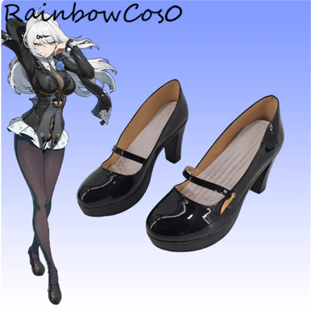 

Yixuan Zenless Zone Zero Обувь для косплея Сапоги Игра Аниме Вечеринка Хэллоуин RainbowCos0 W5466