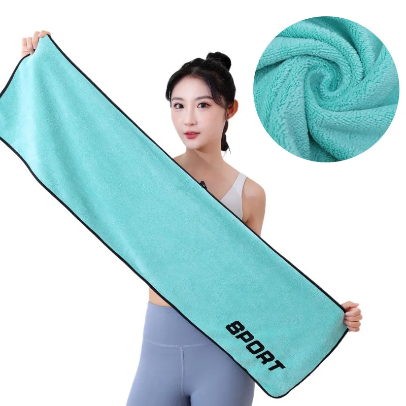 ultra-fine Fiber Sports towel Soft and Oversized towel Suitable for fitness Quick Drying sweat absorption Beach sports towel