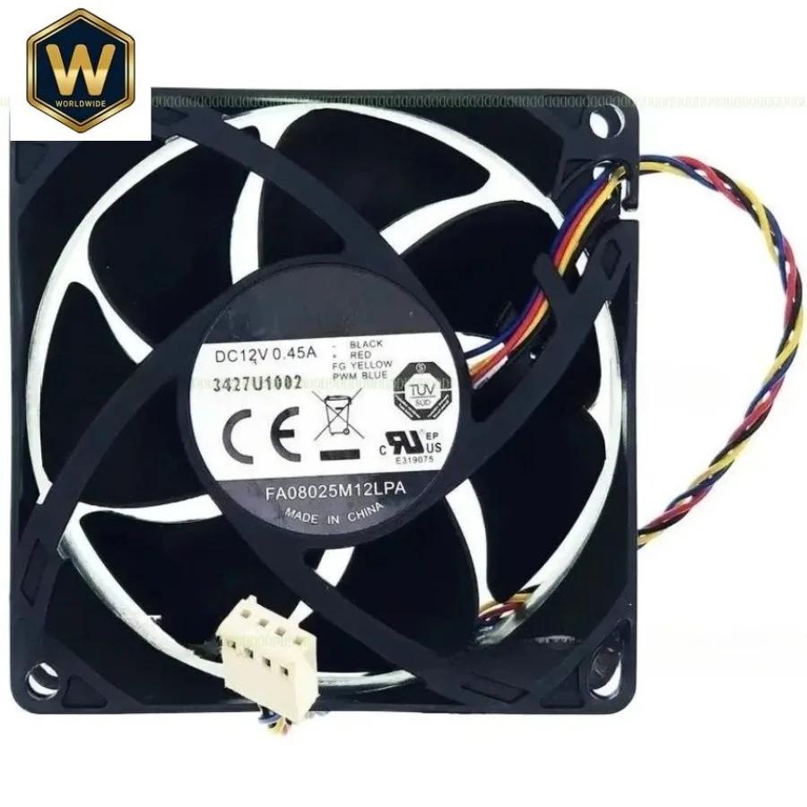 

Вентилятор охлаждения процессора SX для HP Envy 700-410/A6000/P7/H8 LZ, новый, FA08025M12LPA 644724-001, 12В 0.45А, 4-проводной, 4-контактный, 8 см, 8025