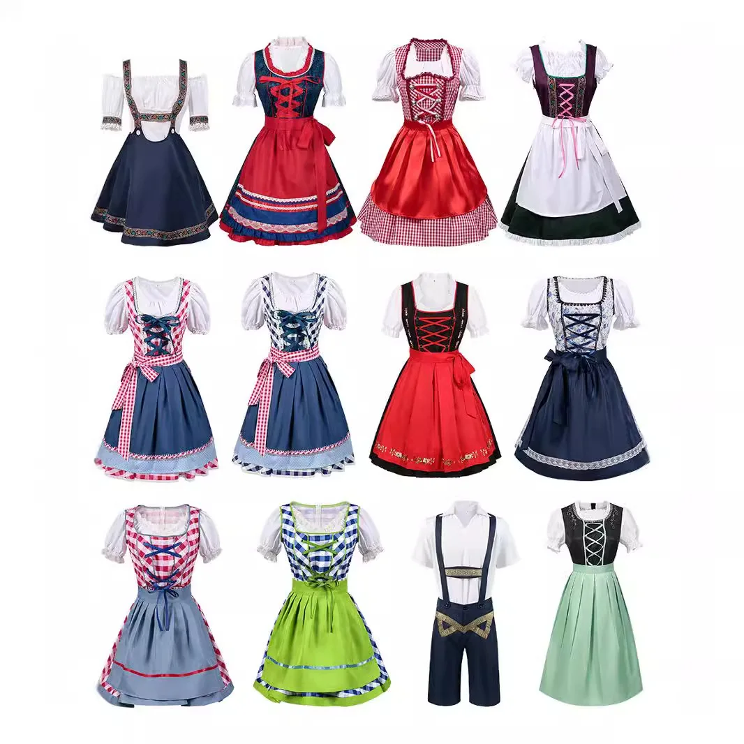 

Женский комплект из укороченных брюк на Хэллоуин на тему пивного фестиваля, традиционный баварский костюм для выступления на сцене, наряд