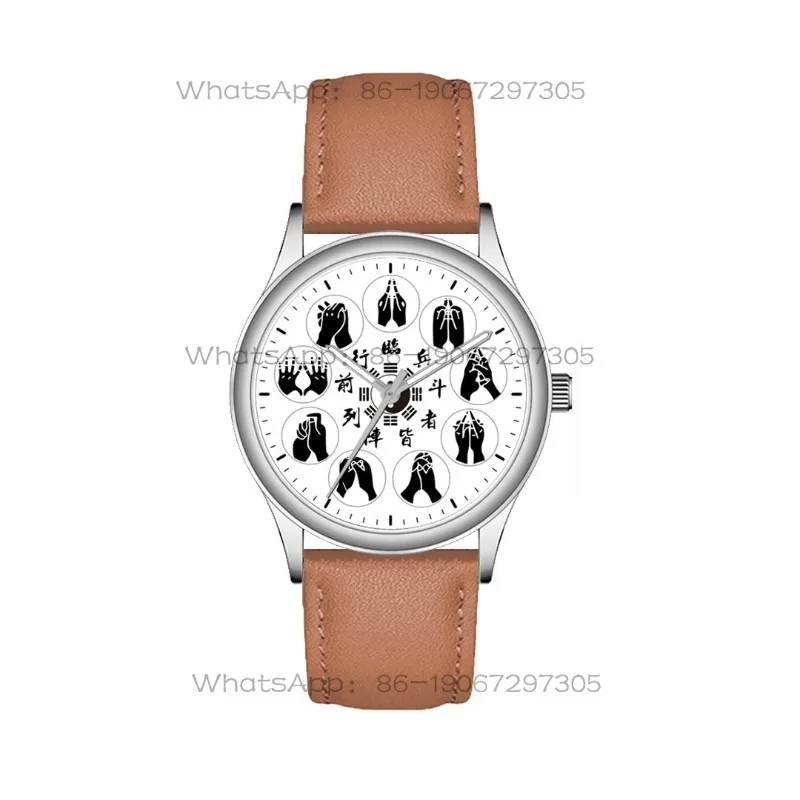 41Mm Large Dial, Personalized Stainless Steel Waterproof Quartz Watch for Men