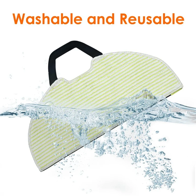 แผ่นม็อบถูพื้นแบบใช้ซ้ำได้ใช้ทดแทนได้กับชิ้นส่วนเครื่องดูดฝุ่น RV2610WD ฉลาม