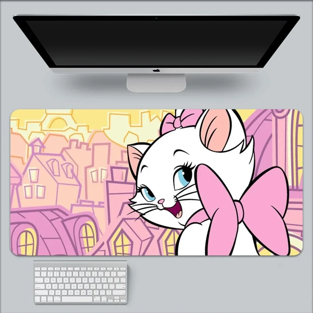 

Marie Cat Floor Mat Large Gaming Compute Gamer PC Keyboard Mouses Mat