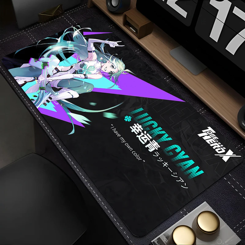 Mouse Pad Computer Hot Anime Design Mousepad Laptop Cool To Be Hero X Extended Desk Mouse Mat PC Gaming Accessories Keyboard Pad