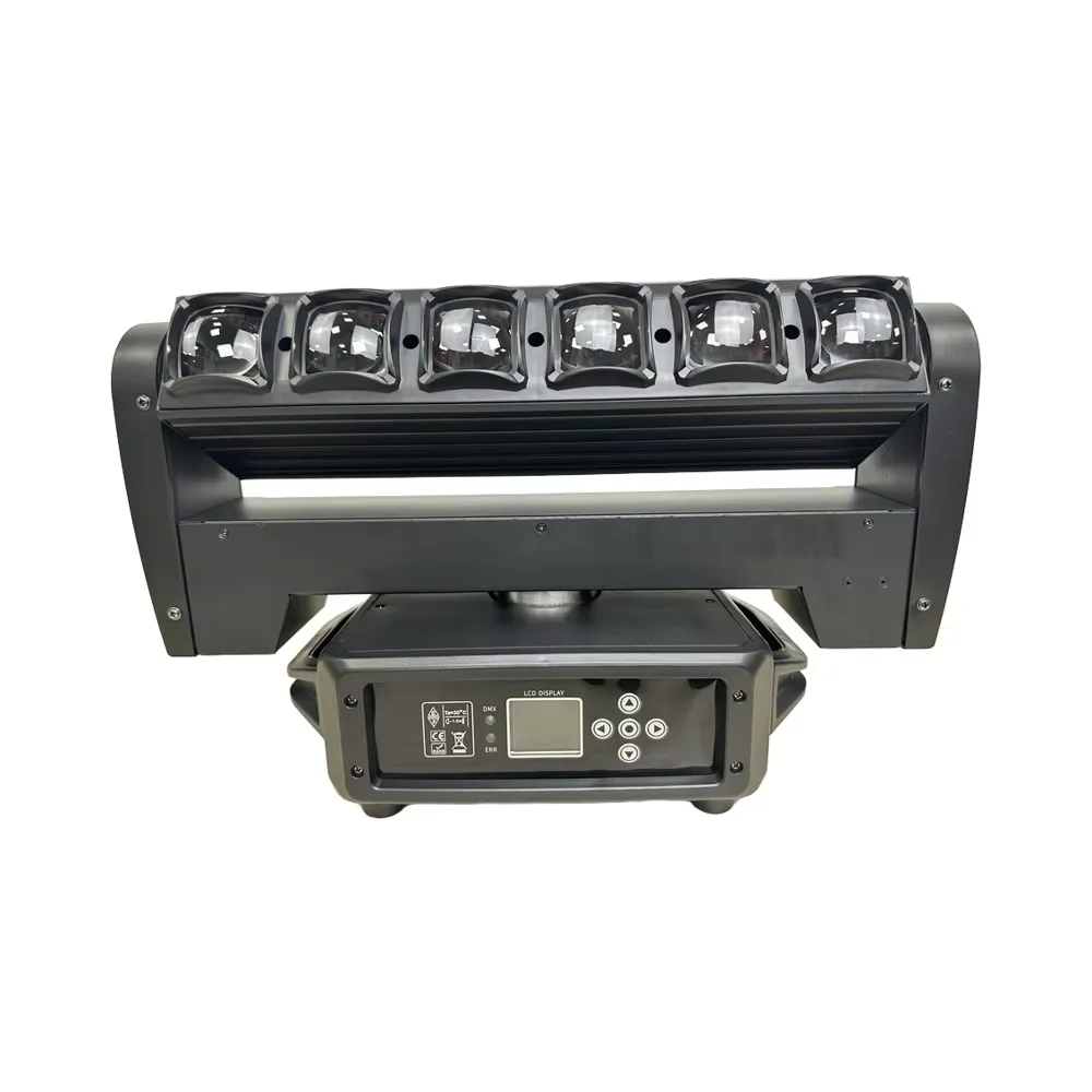 

Светодиодный прожектор DMX512 6X40W с двойной фокусировкой RGBW 4-в-1, пиксельный, вращающийся, с эффектами стробоскопа и зум-эффектом для тематических парков, вечеринок и баров