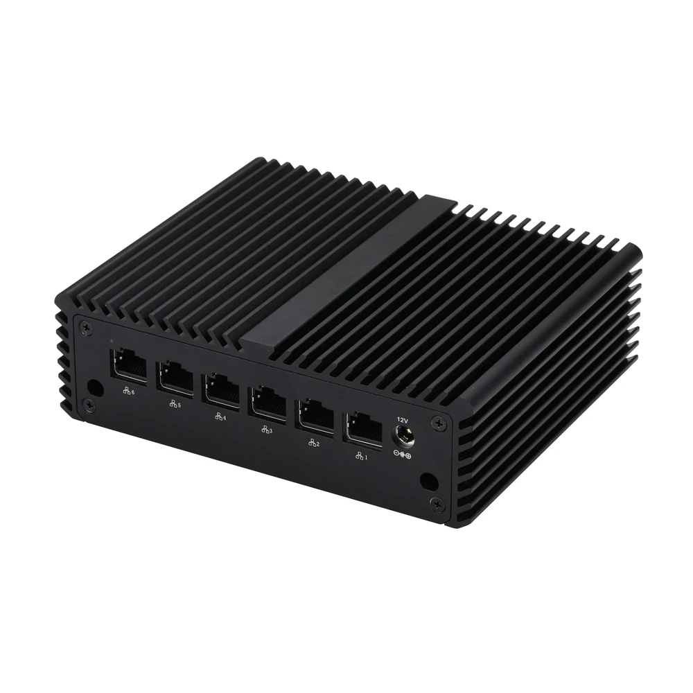 Q10900G6 كمبيوتر صناعي صغير Intel N355/N305/N100/N150 راوتر ناعم 5xi226V 2.5G LAN pfSense جهاز جدار الحماية ESXI AES-NI