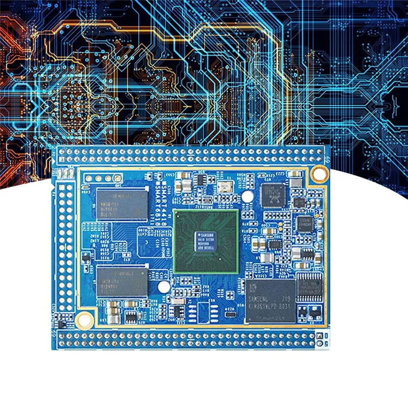 Smart4418 Core Board S5P4418 Cortex-A9 Quad-Core 1 + 8G EMMC Open Source Android 7,0/Ubuntu/OpenWrt Development Core Board